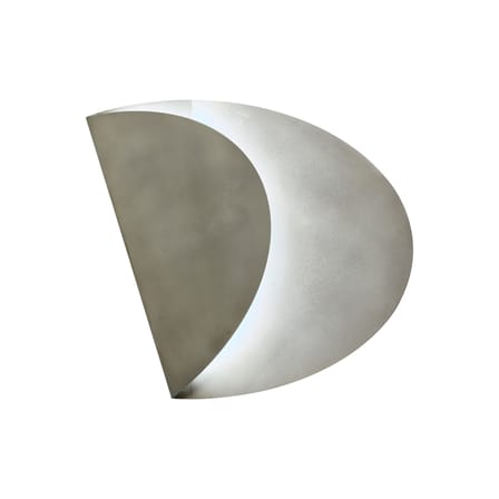 Applique Plier Ovale métal blanc / LED - 99.5 x H 92 cm - Mogg