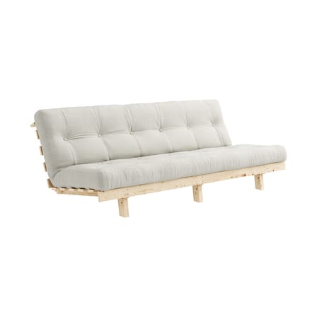 Canapé convertible Lean blanc & pin / L 200 cm - KARUP DESIGN