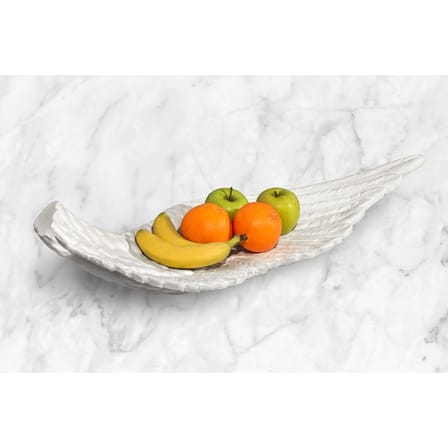 Décoration Memorabilia Mvsevm céramique blanc / Aile gauche (vue de dos) - H 80 cm - Seletti