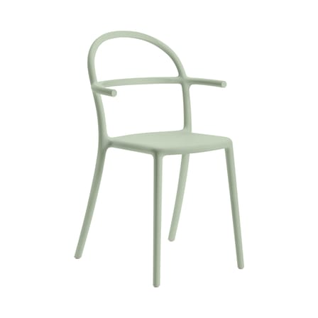 Fauteuil empilable Generic C plastique vert - Kartell