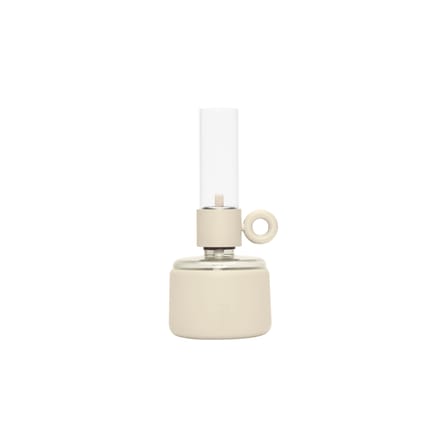 Lampe à huile Flamtastique XS plastique beige / H 22,5 cm - Indoor - Fatboy
