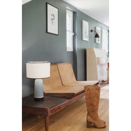 Lampe de table Sicilia Small céramique vert / H 50 cm - Maison Sarah Lavoine