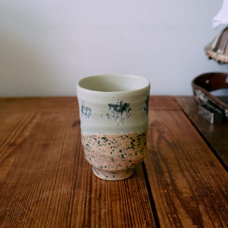 Set de 4 mugs Artist céramique /  Ø 7,2 x H 9,2 cm - HK LIVING