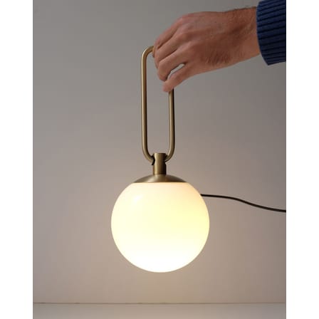Lampe de table nh1217 métal verre or / Baladeuse - à poser ou suspendre - Artemide
