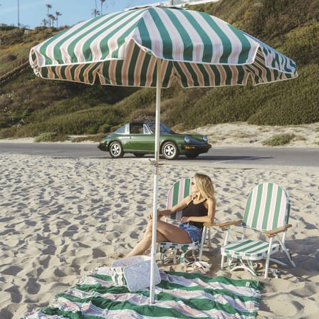 Parasol The Club Bistro vert / Ø 200 cm - BUSINESS & PLEASURE