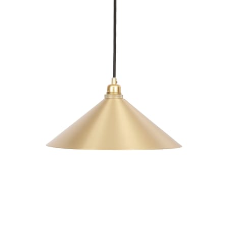Pendelleuchte Cone Medium metall gold / Ø 36 x H 12 cm - Frama 