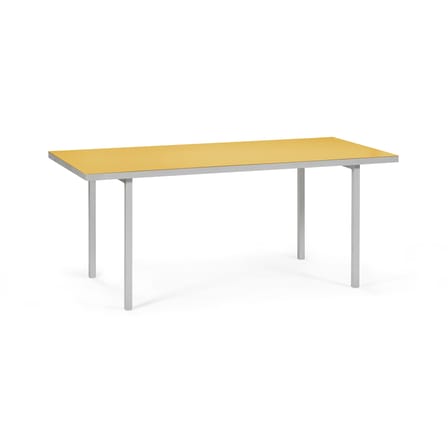 rechteckiger Tisch Alu table metall gelb / 180 x 85 cm - (indoor/outdoor) - valerie objects