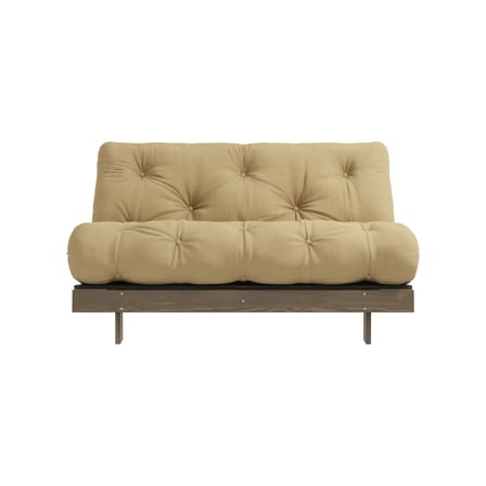 Canapé convertible Roots / L 140 cm - 3 positions / Structure marron - KARUP DESIGN
