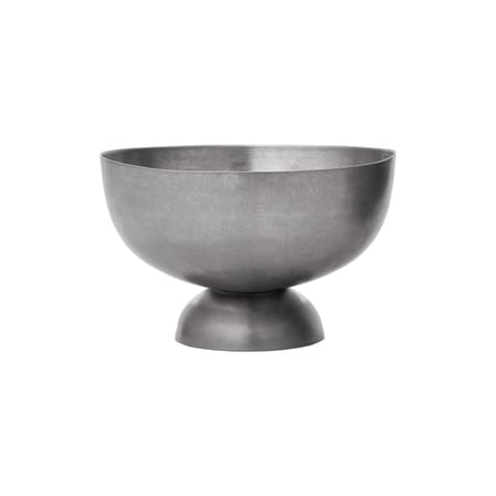 Seau à champagne Tumbled métal argent / Ø 38 cm - 14,1 litres - Ferm Living