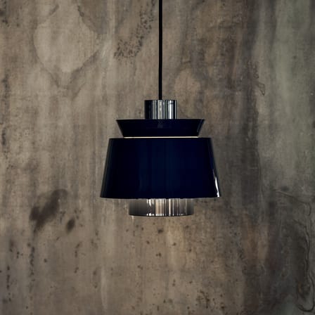 Suspension Utzon JU1 métal bleu / Réédition 1947 - Edition spéciale - &tradition