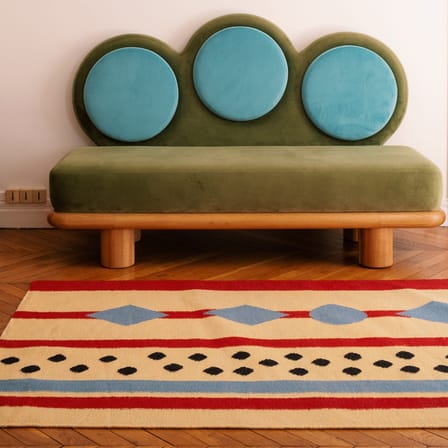 Tapis Arizona / 210 x 140 cm - Tissé main - COLORTHERAPIS