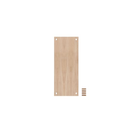 Accessory natural wood / Additional Shelf for Shelving System - W 85 x D 35 cm - MOEBE