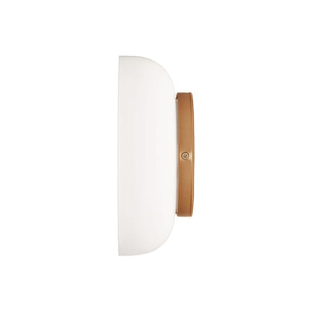 Applique Blossi LED verre blanc / Ø 23 cm - NUURA