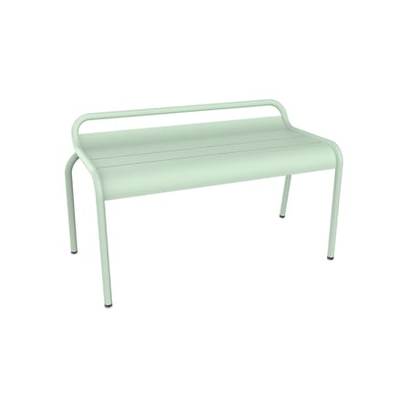 Banc empilable Luxembourg métal vert / Compact - 2 places / L 90 cm - Fermob