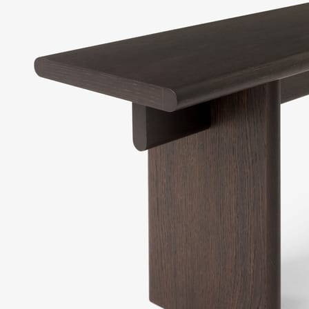 Banc Ita OS5 bois marron / L 170 cm - &tradition
