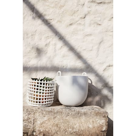 Korb Ceramic Large keramik weiß / Ø 23,5 x H 21 cm - Handgefertigt - Ferm Living