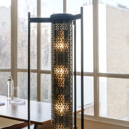 Lampadaire Monceau métal noir / H 154,5 cm - SAMMODE STUDIO