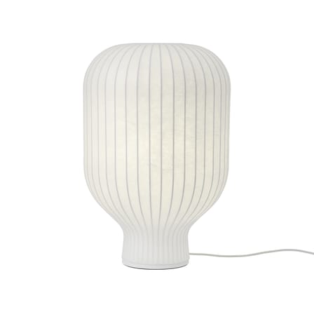 Lampe de table Strand tissu blanc / Ø 40 x H 59 cm - Muuto