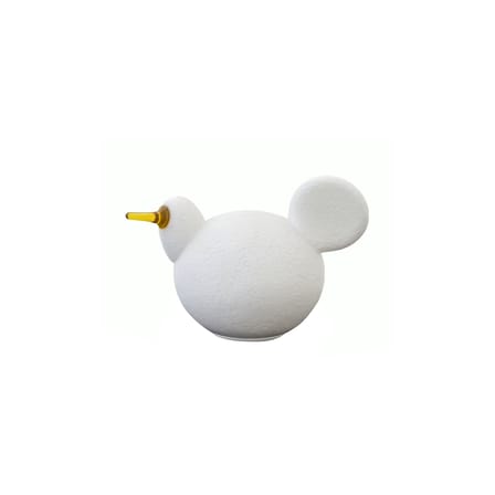 Lampe sans fil rechargeable Linnut Siiri LED plastique blanc / By Oiva Toikka - Magis