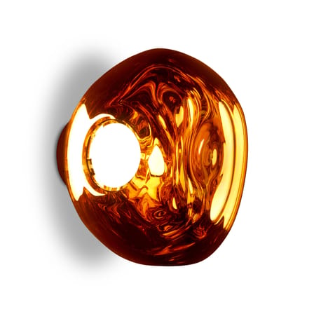 Applique Melt Mini LED (2015) / Plafonnier- Ø 30 cm/ Polycarbonate métallisé (change de couleur) - Tom Dixon