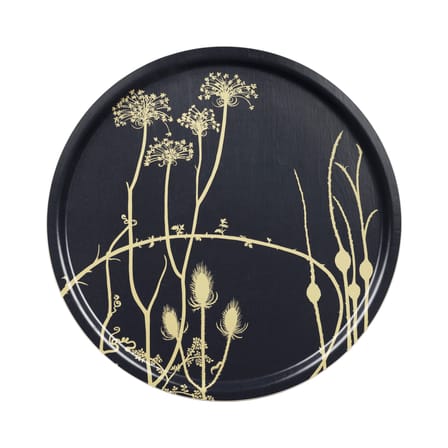 Plateau Vuoren Kasvit bois bleu / Ø 65 cm - Marimekko