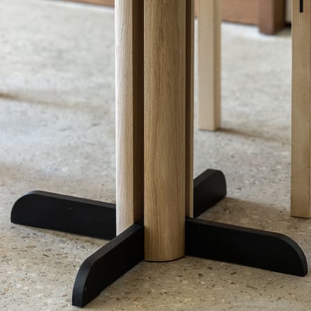 rechteckiger Tisch Toucan holz schwarz / 190 x 80 cm - KANN DESIGN