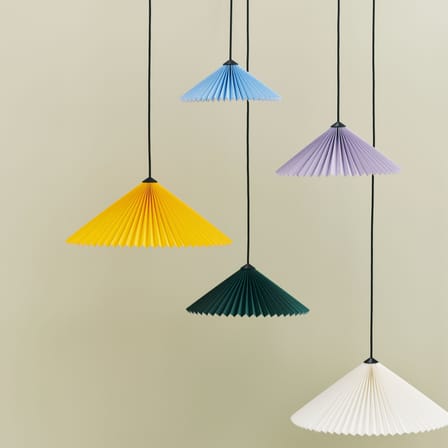 Suspension Matin tissu blanc / Ø 38 cm - Hay