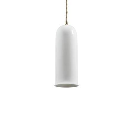Suspension Olympia n°2 céramique blanc / Ø 9,3 x H 24,5 cm - Serax