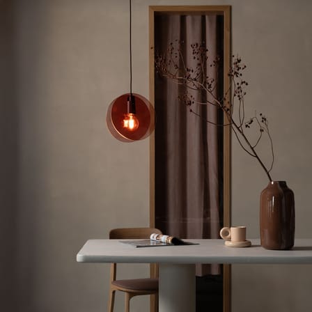 Suspension Toledo verre marron - It's about Romi