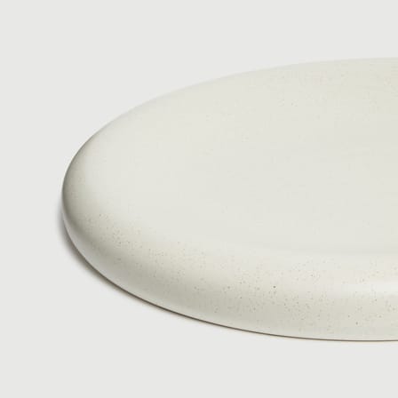 Teller Dough keramik weiß / Ø 38 x H 3,7 cm - TOOGOOD