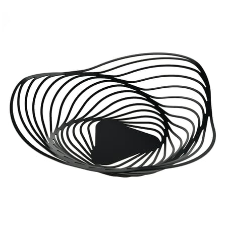 Tischgesteck Trinity metall schwarz / Ø 43 x H 10 cm - Alessi