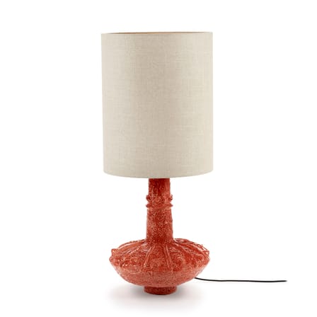 Tischleuchte Georgia keramik orange / Ø 42 x H 95 cm - Serax