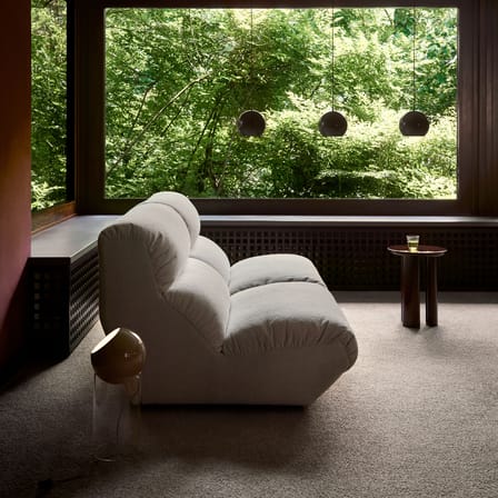 Canapé droit Hi Lo - Configuration B / 3 places - L 330 cm - Modulable - &tradition