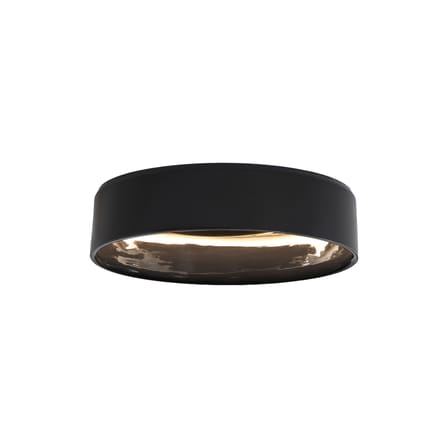 Simphony LED Ceiling light ceramic black / Ø 32 cm - Fontana Arte