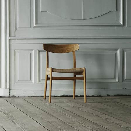CH23 Chair natural wood / Hans J. Wegner, 1950 - Paper cord - CARL HANSEN & SON