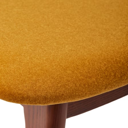 Chaise rembourrée Happy Days tissu jaune - Pols Potten