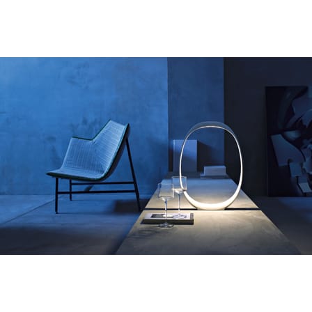 Lampe de table Anisha Grande LED plastique blanc / H 46 cm - Foscarini