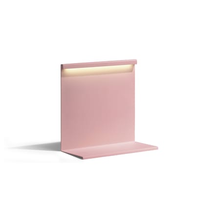 Lampe de table LBM LED métal rose / L 22,5 x H 22 cm - Hay