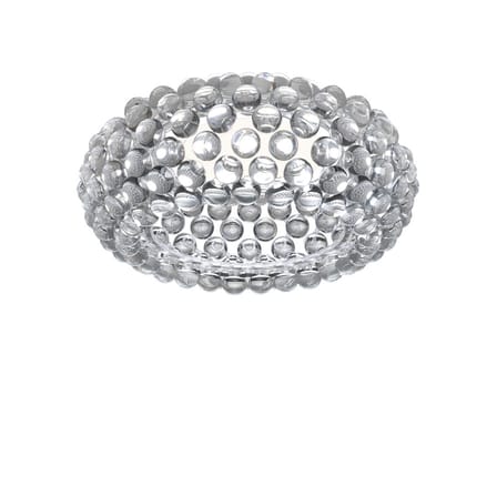 Plafonnier Caboche Plus plastique transparent / LED - Version dimmable / Ø 50 cm - Patricia Urquiola, 2005 - Foscarini