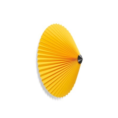 Applique Matin Flush Mount tissu jaune / Plafonnier - Small / Ø 38 cm - Hay