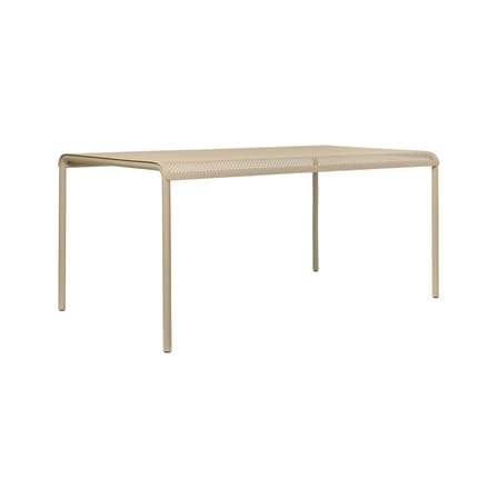 Dapple Rectangular table metal beige / 160 x 90 cm - Ferm Living