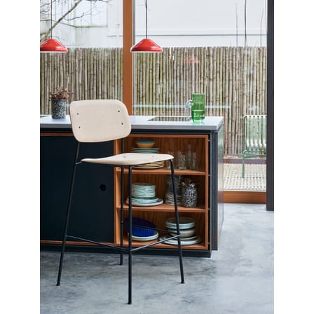 Suspension Pao Small métal blanc / Ø 23cm - Hay