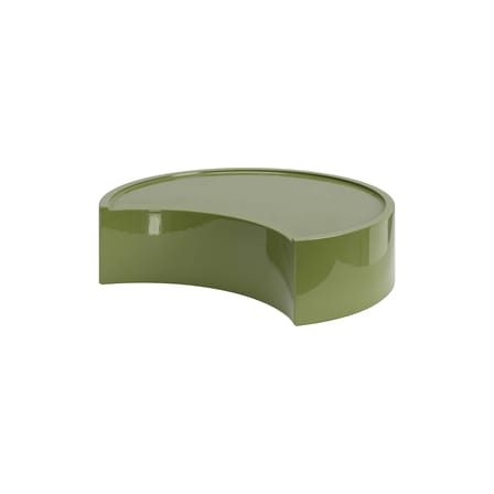 Table basse Low Bol vert / Ø 80 x H 21 cm - Zanotta