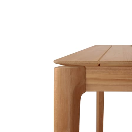 Table rectangulaire Bok OUTDOOR bois naturel / 250 x 100 cm - 10 personnes - Ethnicraft