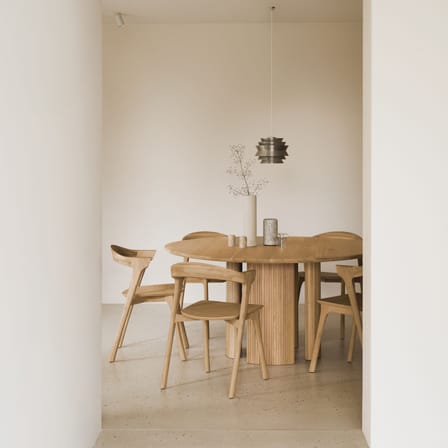 Table ronde Roller / Ø 150 cm - 6 personnes / Chêne massif - Ethnicraft