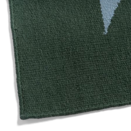 Tapis Rytm vert / 195 x 133 cm - Laine - & klevering