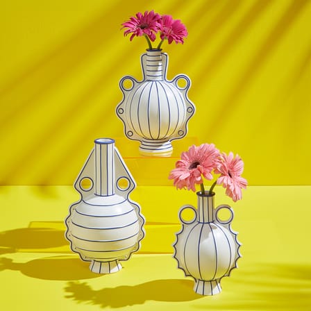 Vase Venezia Medium céramique blanc - Jonathan Adler