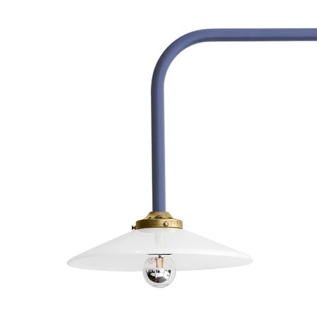 Applique avec prise Hanging Lamp n°5 métal bleu / H 100 x L 90 cm - valerie objects