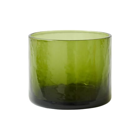 Bicchiere Tube vetro verde / 25 cl - HK LIVING