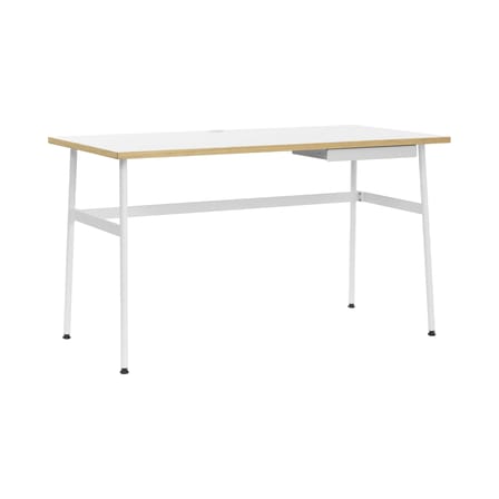 Bureau Journal bois blanc / 1 tiroir - Normann Copenhagen